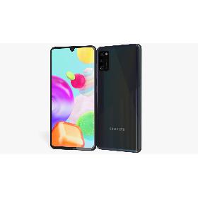 3D Samsung Galaxy A41 Black